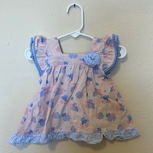Flowy Floral Top Crown & Ivy 12 months